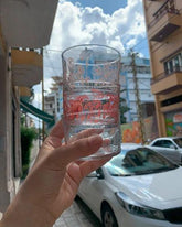 POPPY Pink Glass Cup